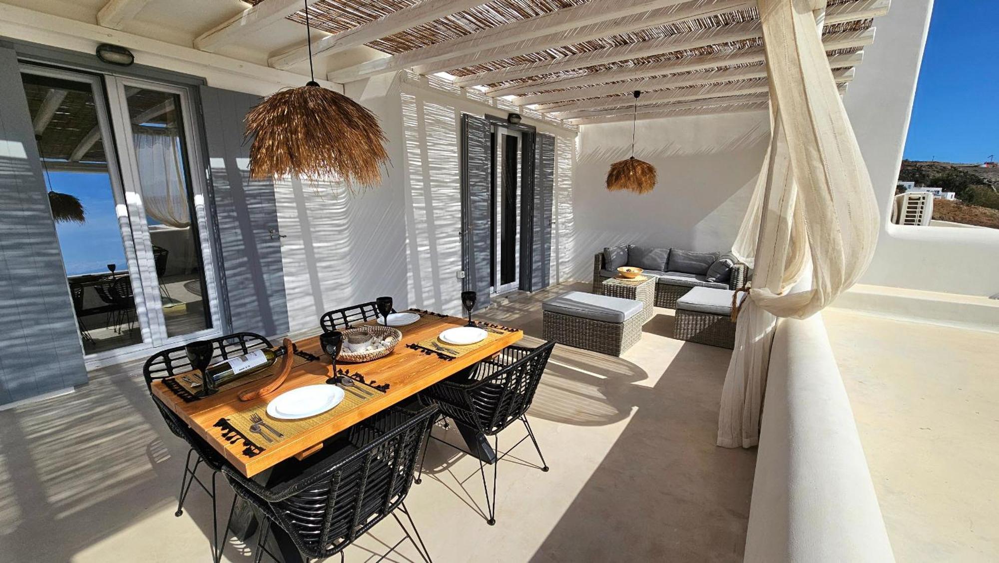Mykonos4Islands Seaside Homes And Suites Kalo Livadi Eksteriør billede