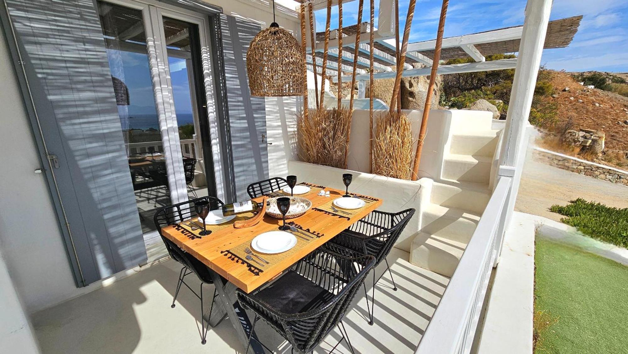 Mykonos4Islands Seaside Homes And Suites Kalo Livadi Eksteriør billede